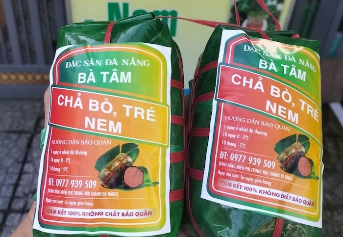 chả bò Đà Nẵng